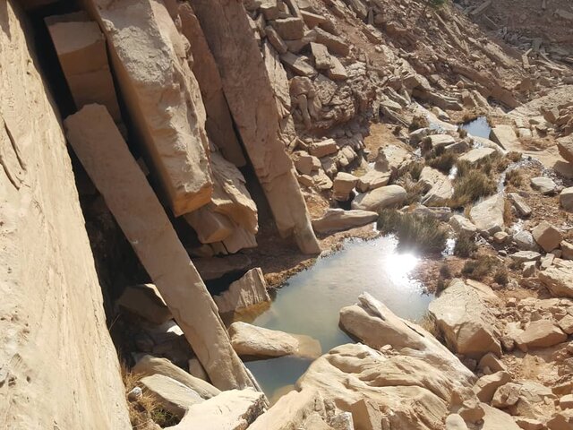 تصویر منطقه کُرایی پس از پاکسازی پاکسازی آلودگی نفتی در منطقه حفاظت شده کُرایی