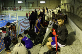 مسابقه بوکس نونهالان تیم ملی عراق و منتخب خوزستان