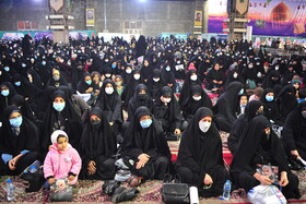 مراسم سالگرد شهید سلیمانی در مصلی اهواز