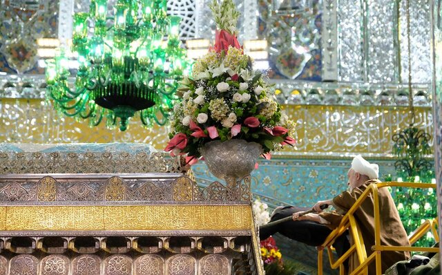 آیین اهدای هشت هزار گل نرگس بهبهان به حرم مطهر رضوی برگزار شد