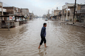 اهواز غرق در آب