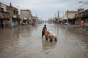 اهواز غرق در آب