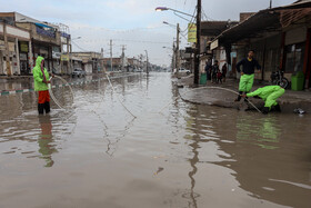 اهواز غرق در آب