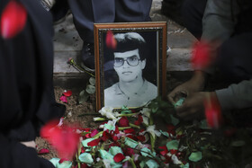 تشییع و تدفین پیکر ۳ شهید دفاع مقدس در اهواز