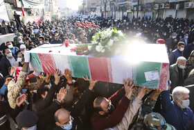 تشییع و تدفین پیکر ۳ شهید دفاع مقدس در اهواز