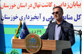 آغاز عملیات اجرایی طرح ۲۰۰۰ هکتاری بیابانزدایی در خوزستان