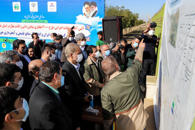 آغاز عملیات اجرایی طرح ۲۰۰۰ هکتاری بیابانزدایی در خوزستان