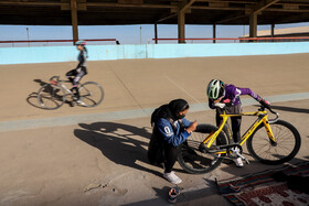 اردوی تیم ملی دوچرخه سواری سرعت بانوان در اهواز