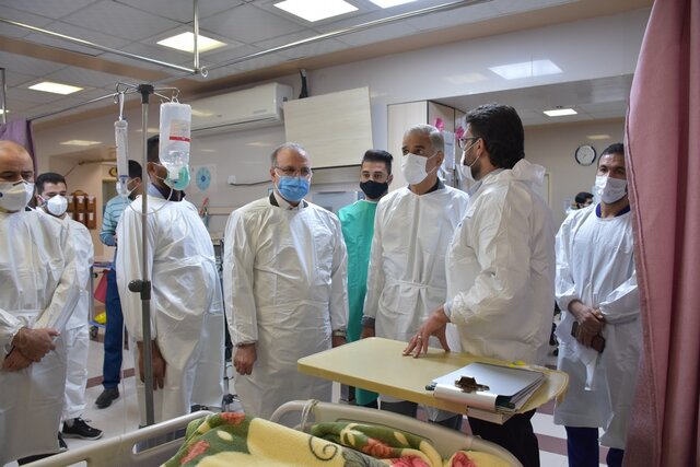 تمام بخشهای بیمارستانی خوزستان آماده خدمترسانی به بیماران کرونا هستند