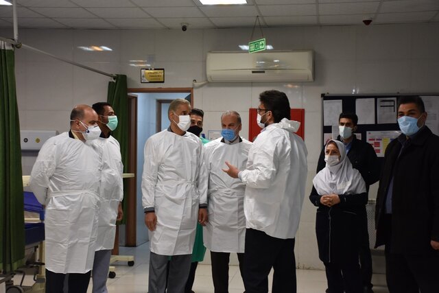 تمام بخشهای بیمارستانی خوزستان آماده خدمترسانی به بیماران کرونا هستند