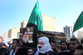 تشییع و خاکسپاری آیت الله سید خضر موسوی در اهواز