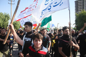 تشییع و خاکسپاری آیت الله سید خضر موسوی در اهواز