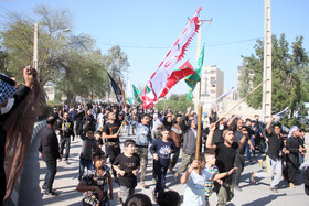 تشییع و خاکسپاری آیت الله سید خضر موسوی در اهواز