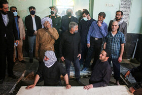 تشییع و خاکسپاری آیت الله سید خضر موسوی در اهواز