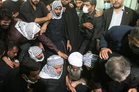 تشییع و خاکسپاری آیت الله سید خضر موسوی در اهواز