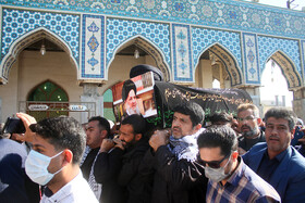 تشییع و خاکسپاری آیت الله سید خضر موسوی در اهواز