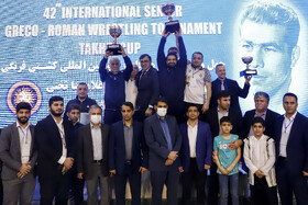 روز پایانی رقابت های بین المللی کشتی فرنگی جام تختی در اهواز