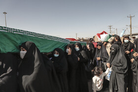 بازگشت پیکر ۷۲ شهید دوران دفاع مقدس از مرز شلمچه