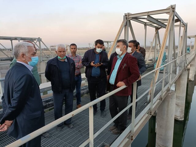 وارد مدار شدن تصفیهخانه فاضلاب شرق اهواز تا پایان سال