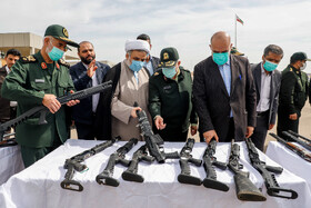 رونمایی از کشفیات سلاح غیرمجاز و مواد مخدر فرماندهی انتظامی استان خوزستان