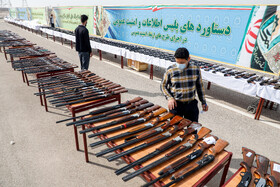 رونمایی از کشفیات سلاح غیرمجاز و مواد مخدر فرماندهی انتظامی استان خوزستان