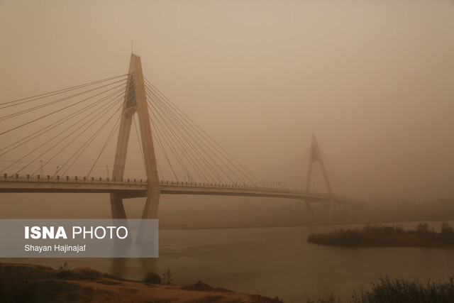 ماندگاری گرد و خاک در خوزستان تا روز یکشنبه