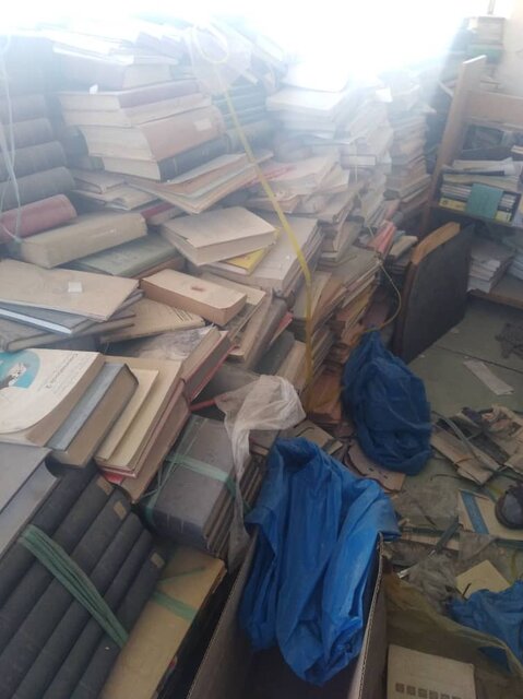 زبالهدانی کتابهای نفیس دانشکده ادبیات اهواز!