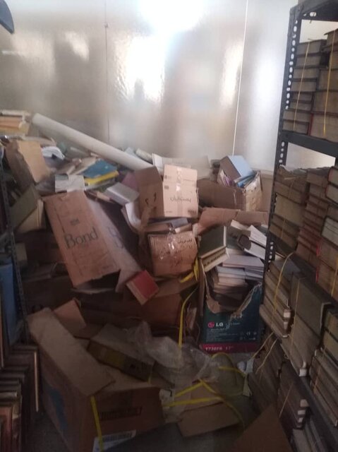 زبالهدانی کتابهای نفیس دانشکده ادبیات اهواز!