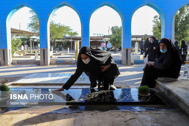 عکس تزئینی است برنامهریزی برای توسعه و بهبود آرامستان باغ رضوان خرمدره