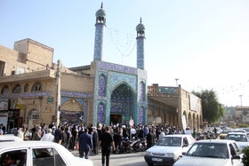 مراسم ترحیم حجتالاسلام والمسلمین سیدمحسن شفیعی در مسجد آیتالله شفیعی