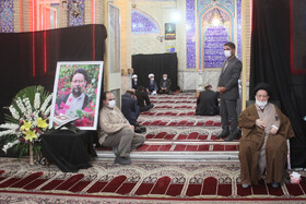 مراسم ترحیم حجت‌الاسلام والمسلمین سیدمحسن شفیعی در مسجد آیت‌الله شفیعی