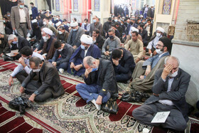 مراسم ترحیم حجتالاسلام والمسلمین سیدمحسن شفیعی در مسجد آیتالله شفیعی