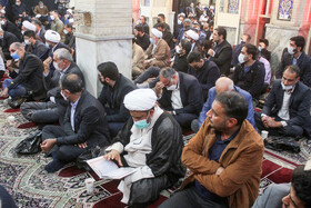 مراسم ترحیم حجتالاسلام والمسلمین سیدمحسن شفیعی در مسجد آیتالله شفیعی