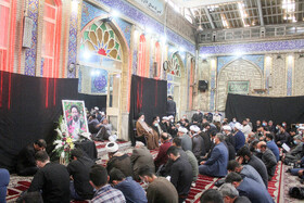 مراسم ترحیم حجتالاسلام والمسلمین سیدمحسن شفیعی در مسجد آیتالله شفیعی
