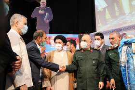 گردهمایی رزمندگان اسلام شهرستان دزفول با حضور سردار سلامی