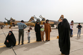 نمایشگاه هوایی پایگاه چهارم شکاری وحدتی دزفول