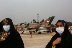 نمایشگاه هوایی پایگاه چهارم شکاری وحدتی دزفول