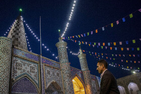 مسافران نوروزی در  حرم حضرت دانیال نبی(ع)