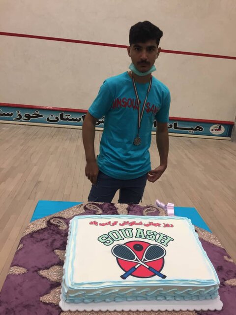 دعوت یک خوزستانی به اردوی تیم‌ملی اسکواش جوانان