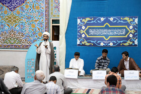 مراسم جزءخوانی قرآن کریم در مسجد الغدیر اهواز