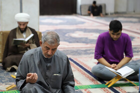 مراسم جزءخوانی قرآن کریم در مسجد الغدیر اهواز