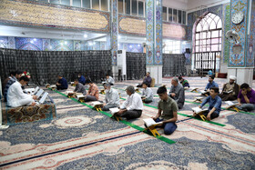 مراسم جزءخوانی قرآن کریم در مسجد الغدیر اهواز