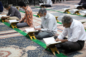 مراسم جزءخوانی قرآن کریم در مسجد الغدیر اهواز