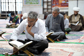 مراسم جزءخوانی قرآن کریم در مسجد الغدیر اهواز