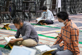 مراسم جزءخوانی قرآن کریم در مسجد الغدیر اهواز