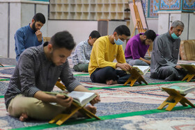 مراسم جزءخوانی قرآن کریم در مسجد الغدیر اهواز