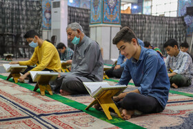 مراسم جزءخوانی قرآن کریم در مسجد الغدیر اهواز