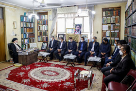 رئیس جهاد دانشگاهی با آیت‌الله شفیعی دیدار کرد