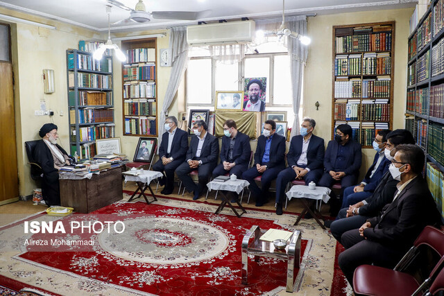 رئیس جهاد دانشگاهی با آیتالله شفیعی دیدار کرد رئیس جهاد دانشگاهی با آیتالله شفیعی دیدار کرد