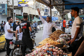 بازار شوش در آستانه عید فطر